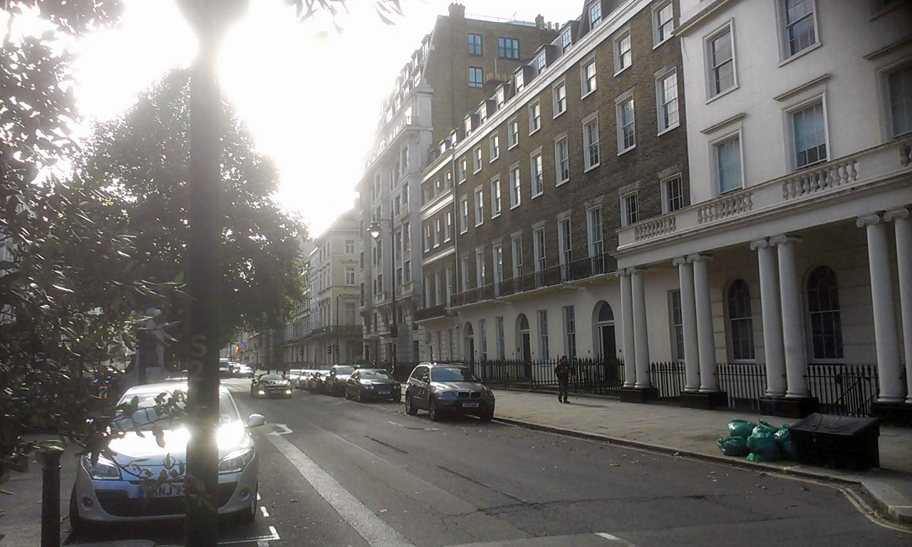 Portland Place towards Oxford Street